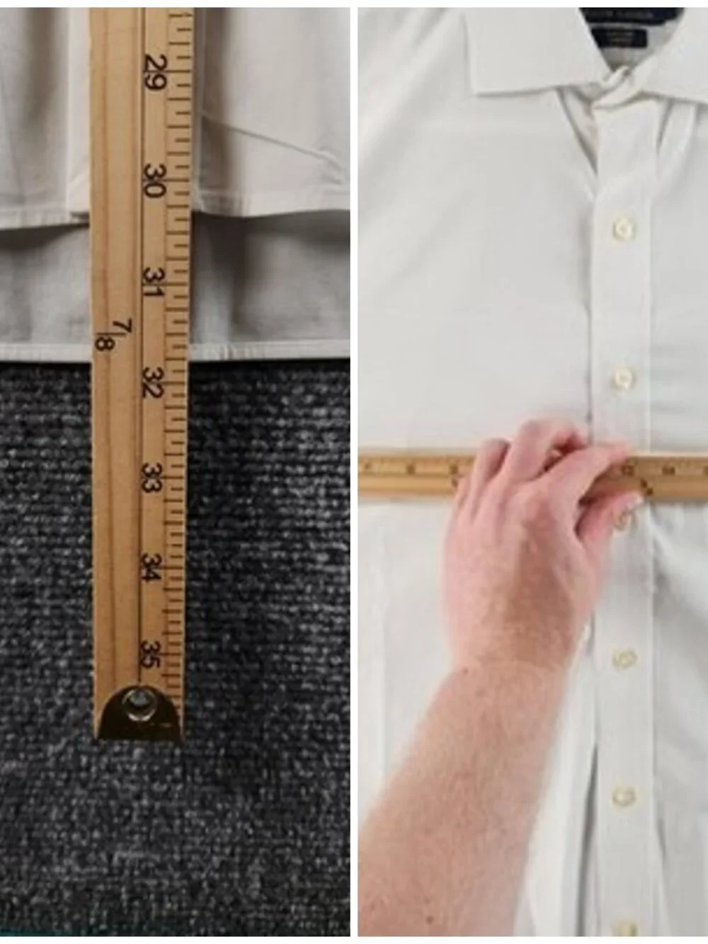 Polo Ralph Lauren 16 32/33 Cotton Spandex Logo Polo Ralph Lauren White Easy Care